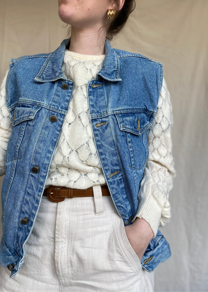 Denim gilet - maat L/XL
