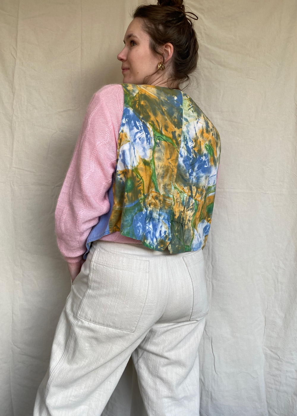 Light denim gilet - maat L/XL/XXL