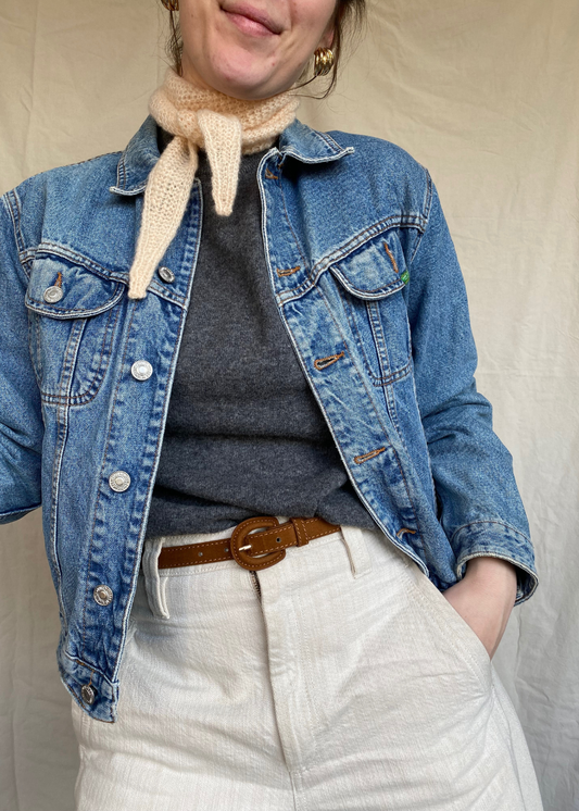 Spijkerjas - maat S/M