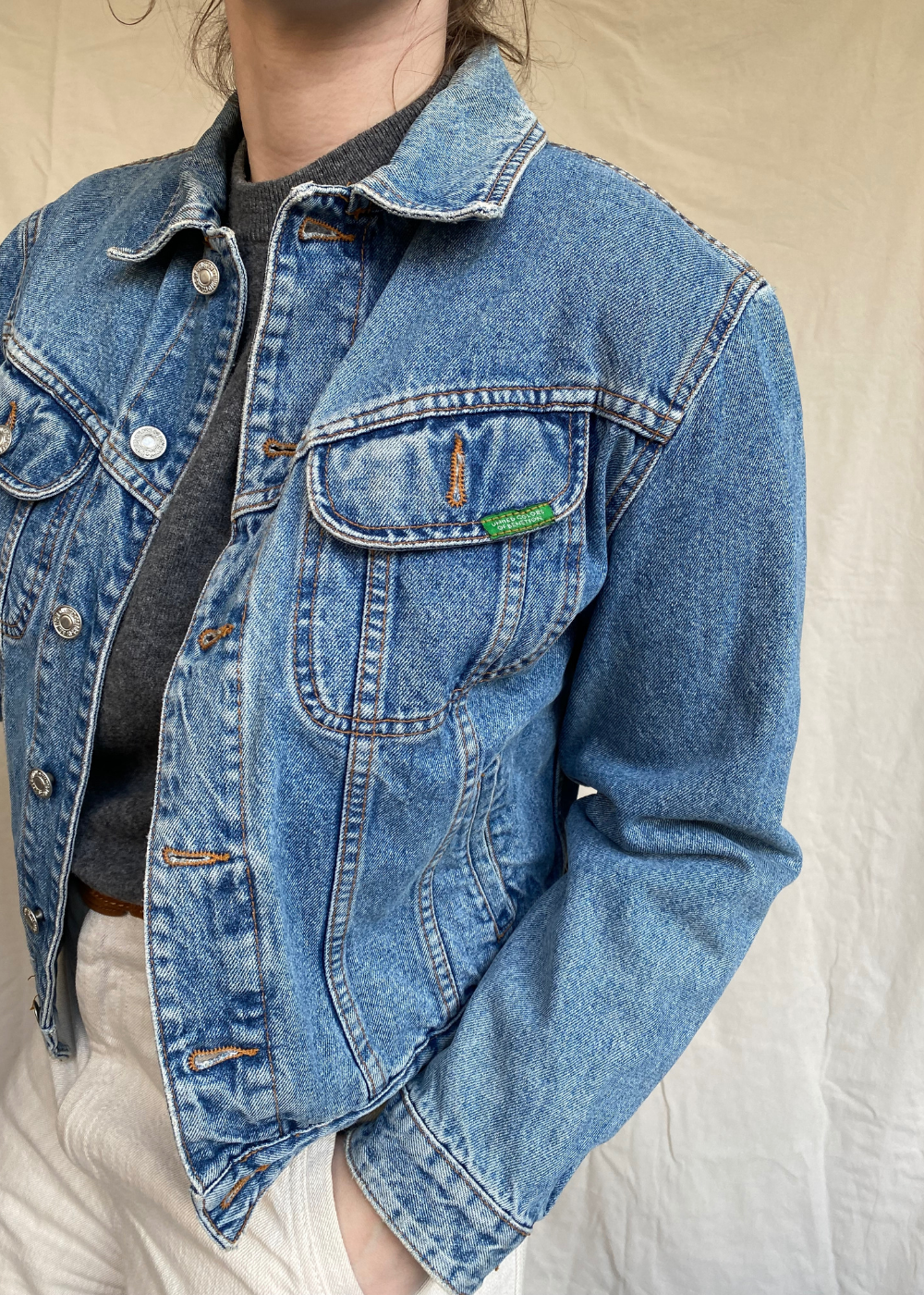 Spijkerjas - maat S/M