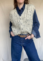100% wollen gilet - maat L/XL
