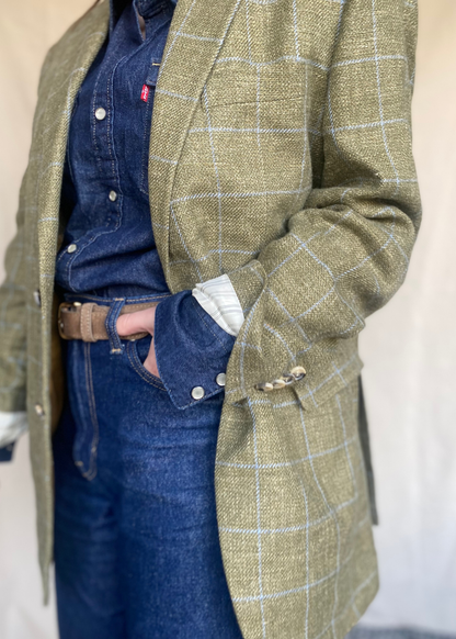 Lichtgroene blazer - maat L/XL