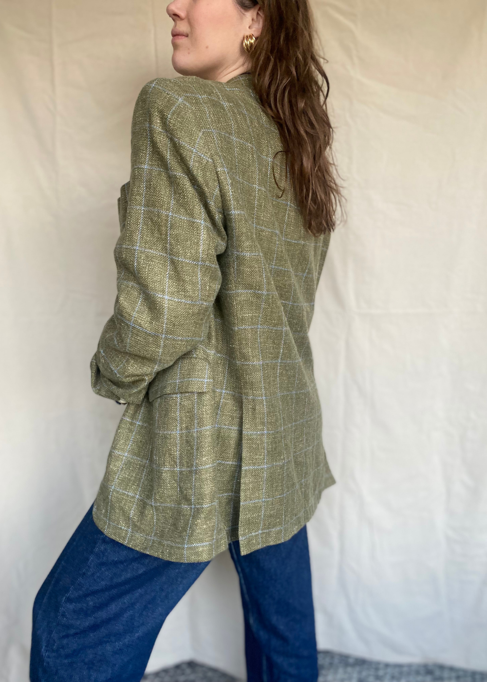 Lichtgroene blazer - maat L/XL