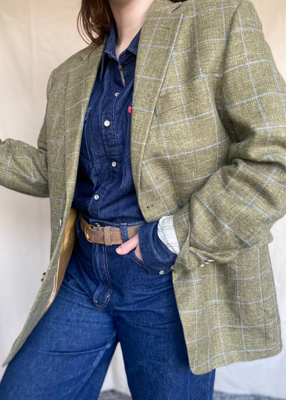 Lichtgroene blazer - maat L/XL