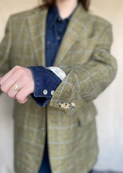 Lichtgroene blazer - maat L/XL