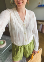 Gebreid vest - maat S/M