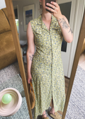 100% viscose bloemen jurk - maat M/L