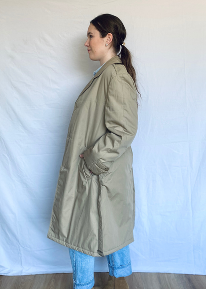 Beige trenchcoat - m/l