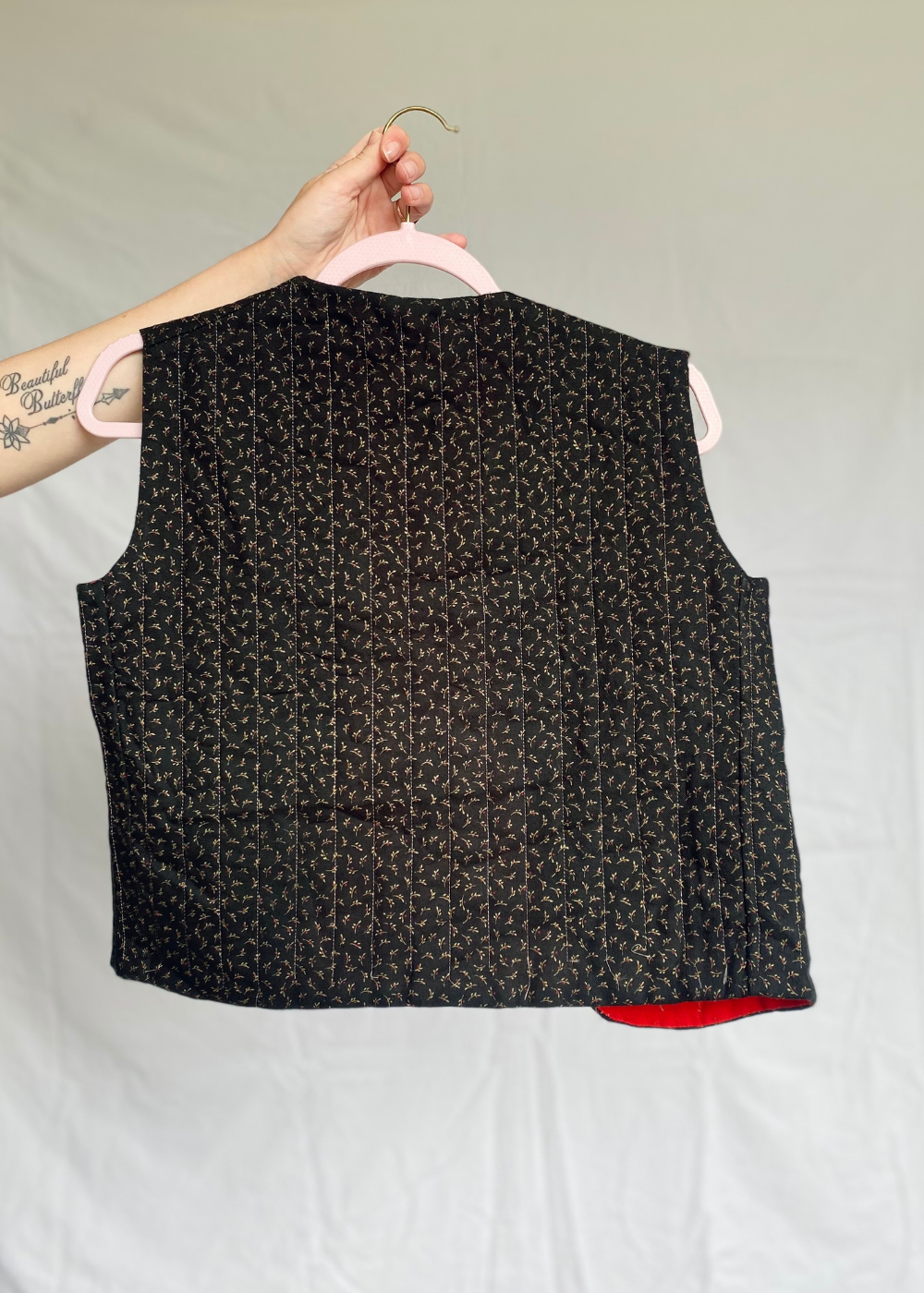 Dames andgemaakte gilet - maat XS/S