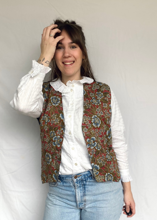 Gilet met kralen - onesize