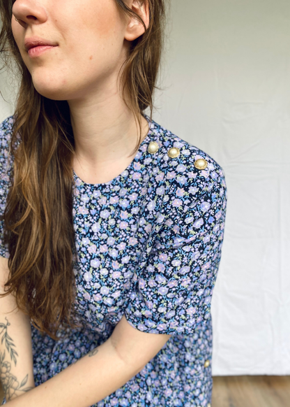 Bloemen jurk - l/xl
