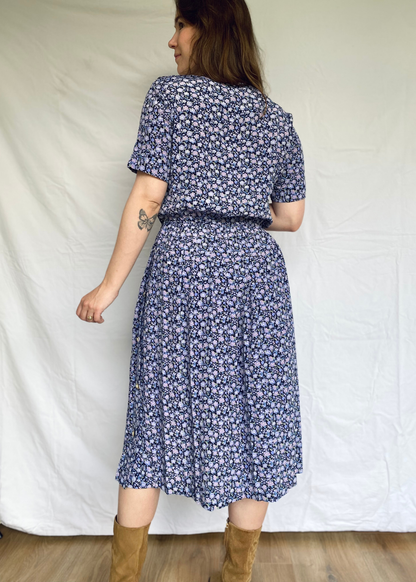 Bloemen jurk - l/xl