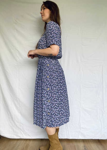 Bloemen jurk - l/xl