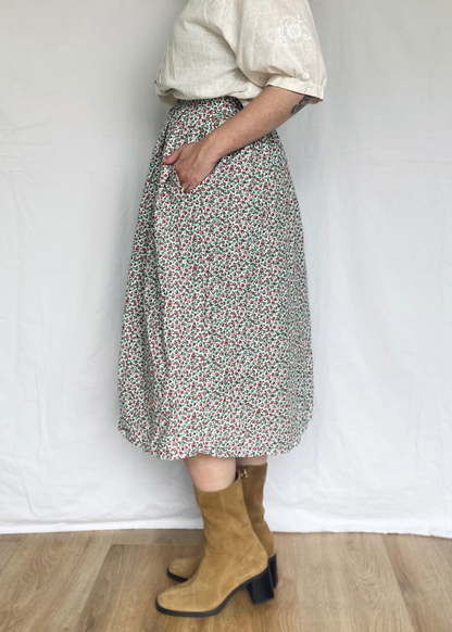 Aardbeien rok - m/l