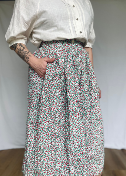 Aardbeien rok - m/l