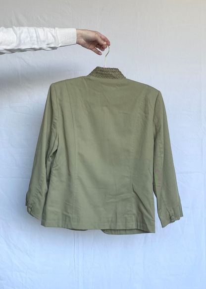 Groene blazer - s/m