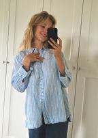 100% linnen blouse - maat S/M