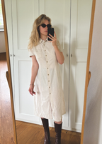 Beige jurk - maat XS/S