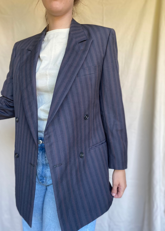 Luxe gestreepte blazer - maat M/L