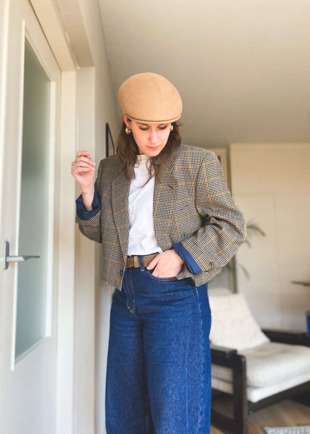 Remade blazer - maat L/XL