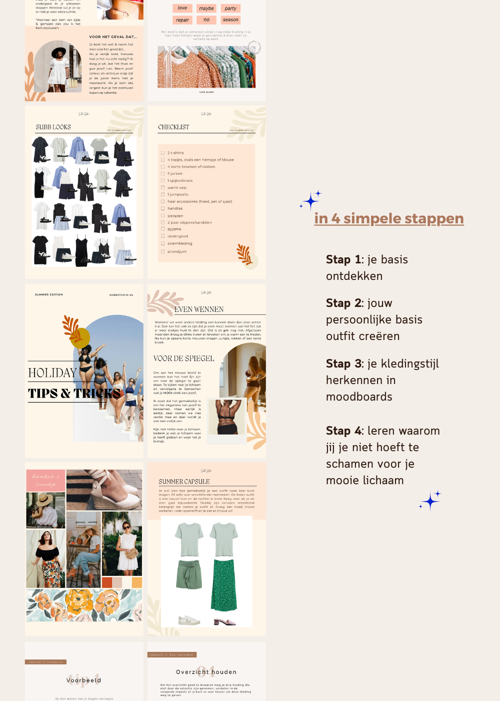Summer capsule wardrobe - Ebook