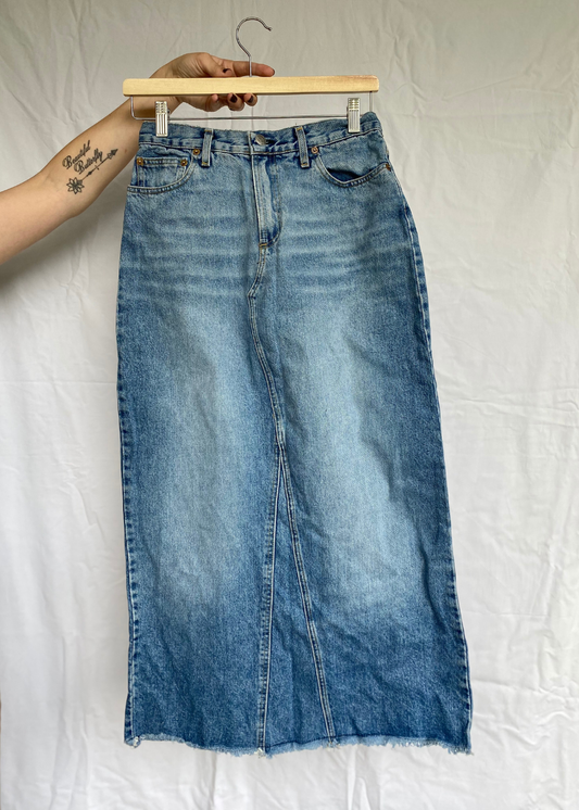 Dames denim rok - maat S