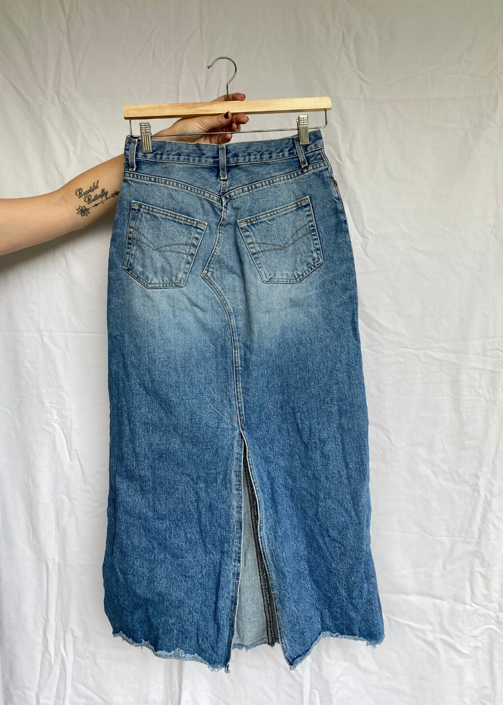 Dames denim rok - maat S