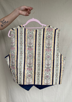 Bloemen gilet - maat L/XL
