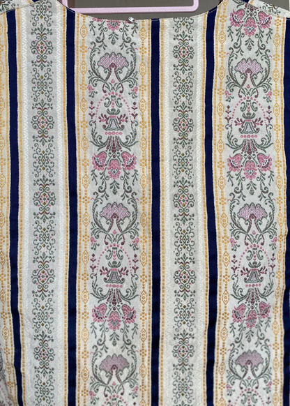 Bloemen gilet - maat L/XL