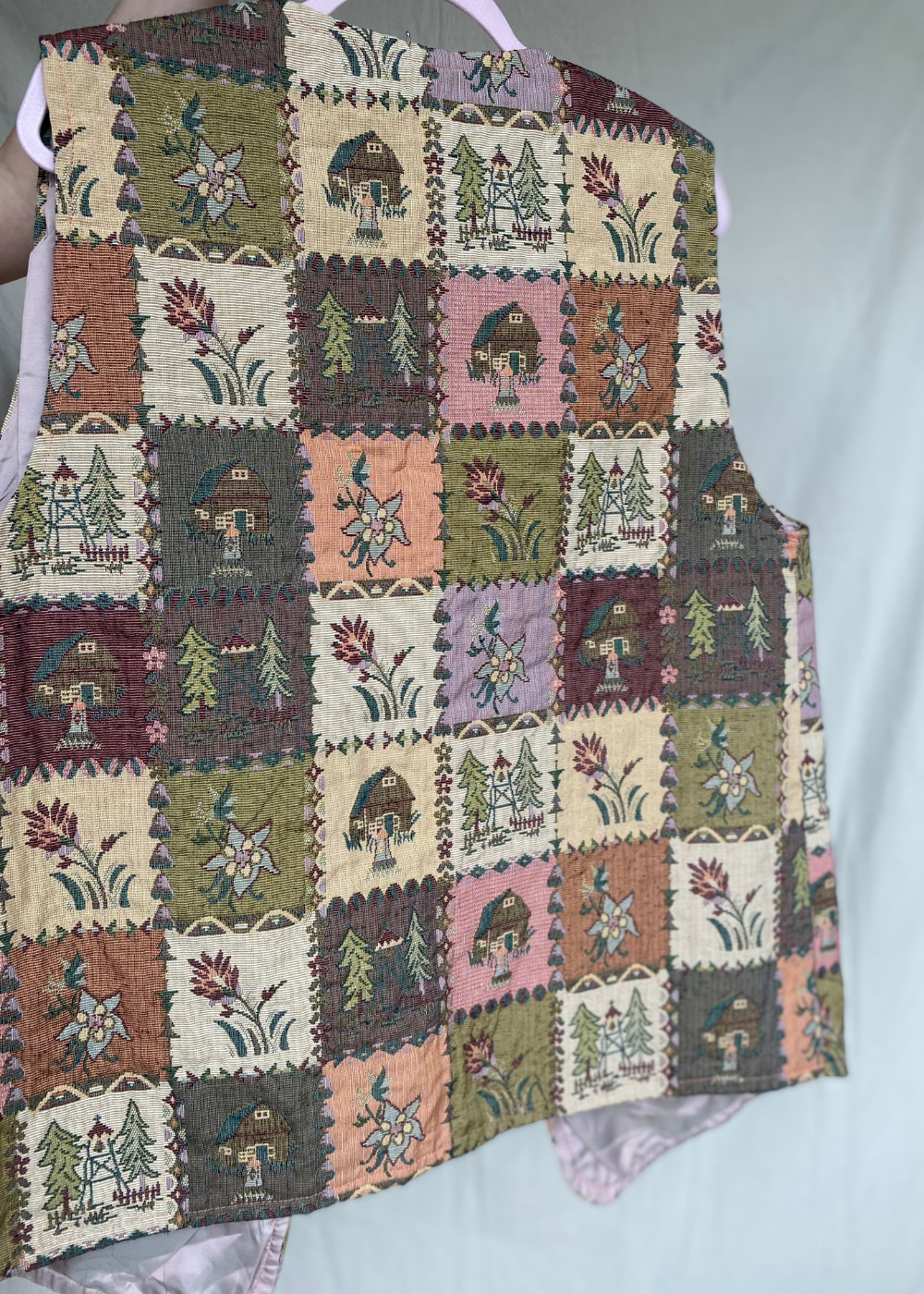 Geweven gilet - maat L/XL/XXL