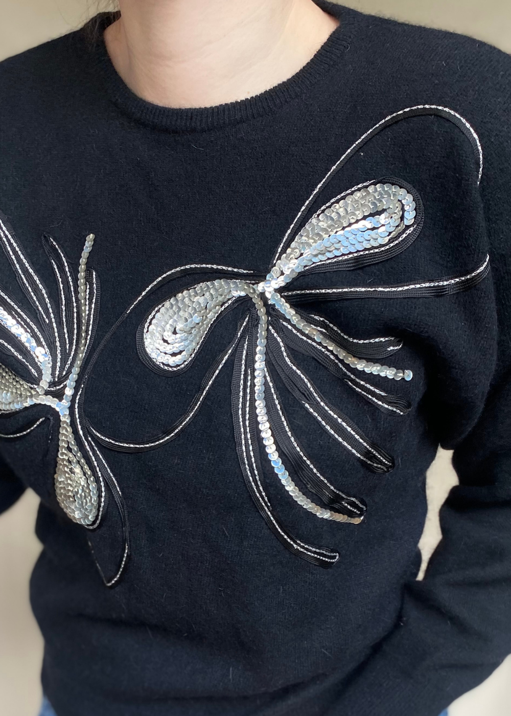 Zachte 100% wollen trui - maat S/M