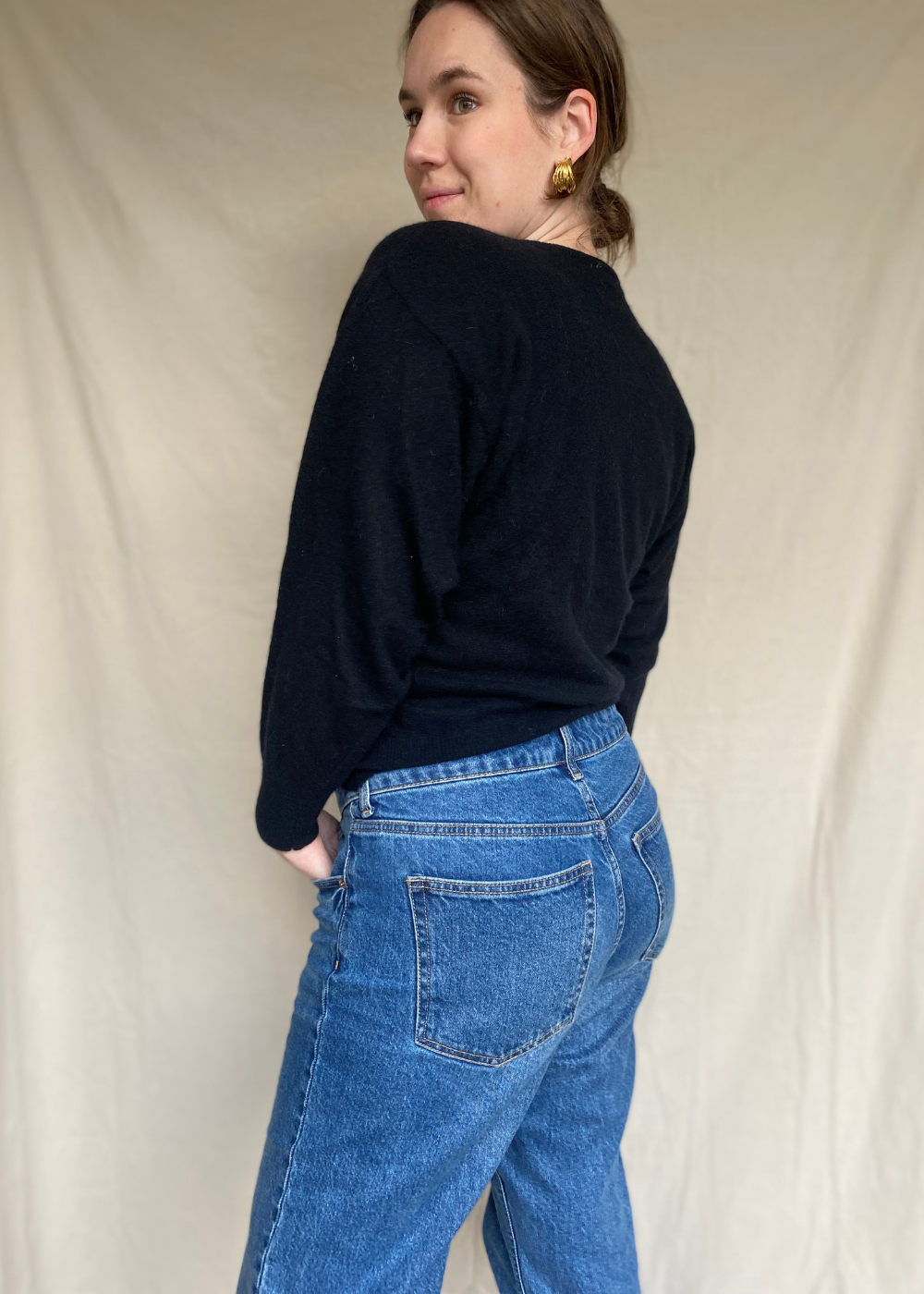 Zachte 100% wollen trui - maat S/M