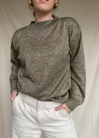 Gouden top - maat L/XL