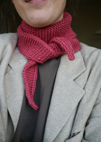 Roze sjaal