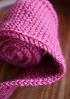 Roze sjaal