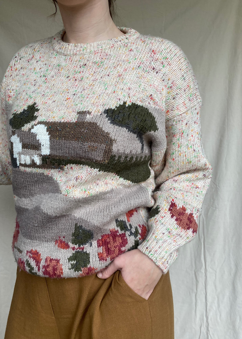 Gebreide trui - maat L