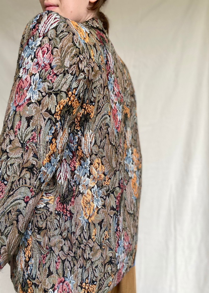 Geweven blazer - maat L/XL