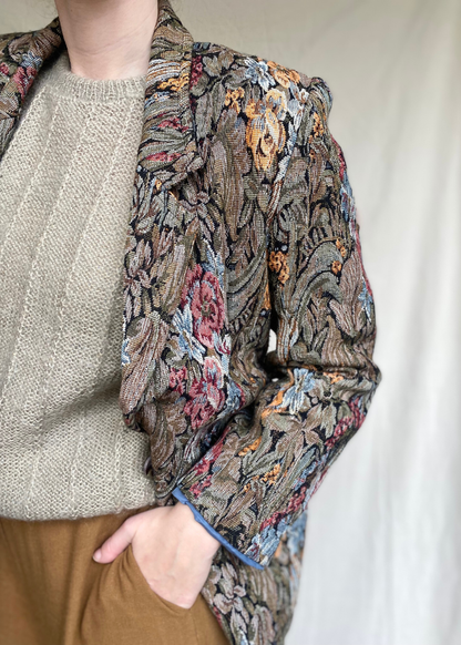 Geweven blazer - maat L/XL