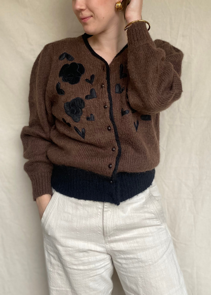 Bruin vest - maat M/L