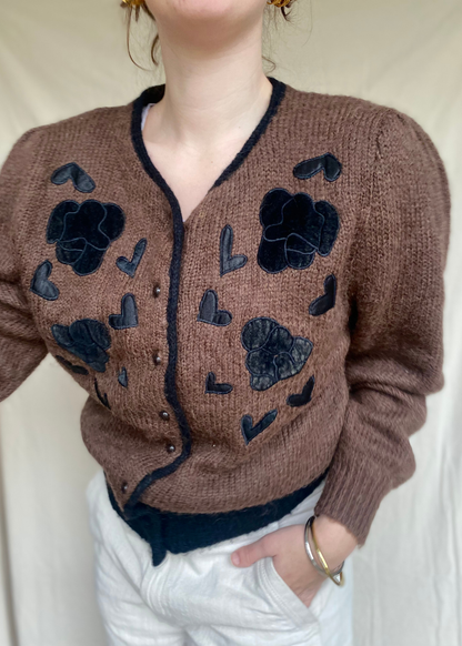 Bruin vest - maat M/L