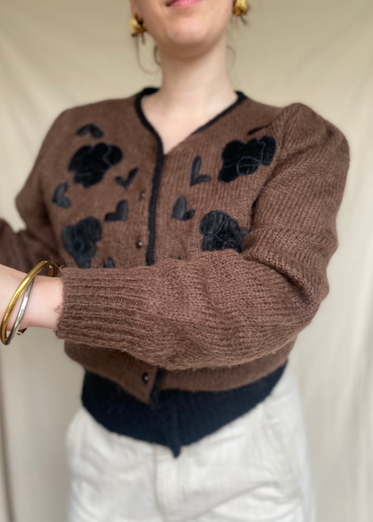 Bruin vest - maat M/L