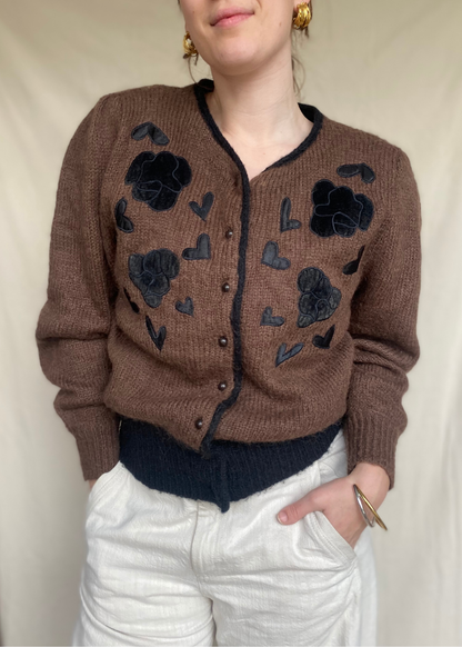 Bruin vest - maat M/L