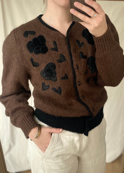 Bruin vest - maat M/L