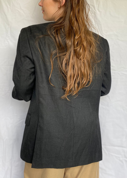 Dames zwarte blazer - maat L/XL