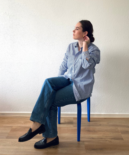 100% katoen blouse - m|l